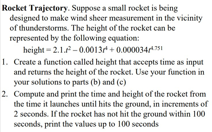 solved-rocket-trajectory-suppose-a-small-rocket-is-being-chegg