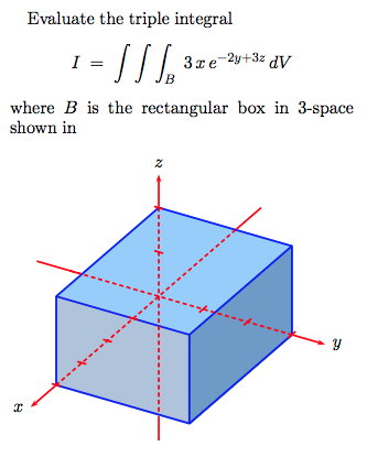 Solved Evaluate the triple integral where B is the | Chegg.com