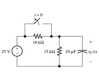 Solved For the circuit shown in figure below, the switch is | Chegg.com