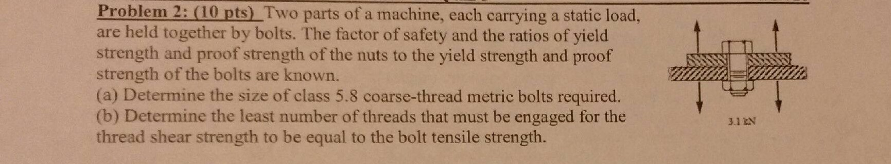 solved-two-parts-of-a-machine-each-carrying-a-static-load-chegg