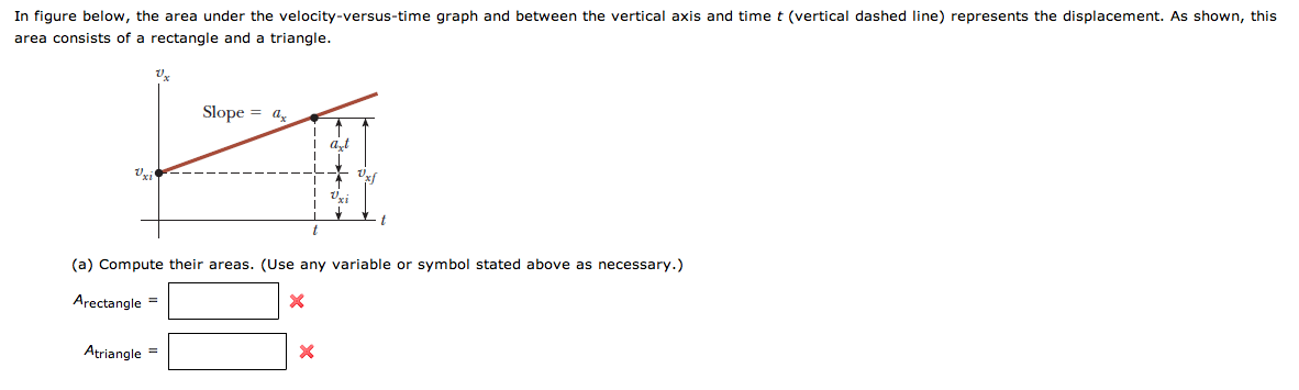 Solved: In Figure Below, The Area Under The Velocity-versu ... Solved: In Figure Below, The Area Under The Velocity-versu ...