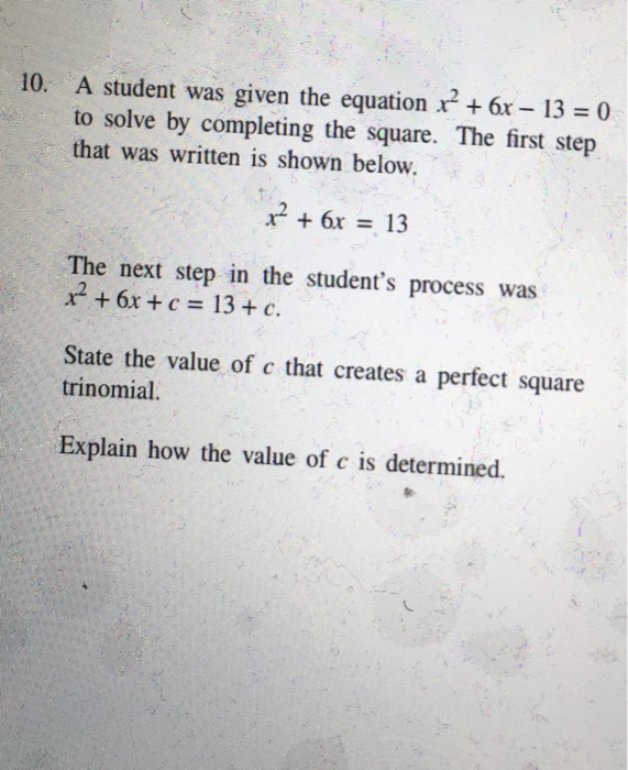 X 2 6x 13