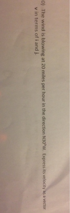 solved-the-wind-is-blowing-at-20-miles-per-hour-in-the-chegg