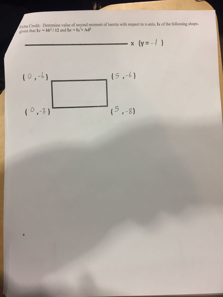 solved-determine-value-of-second-moment-of-inertia-with-chegg