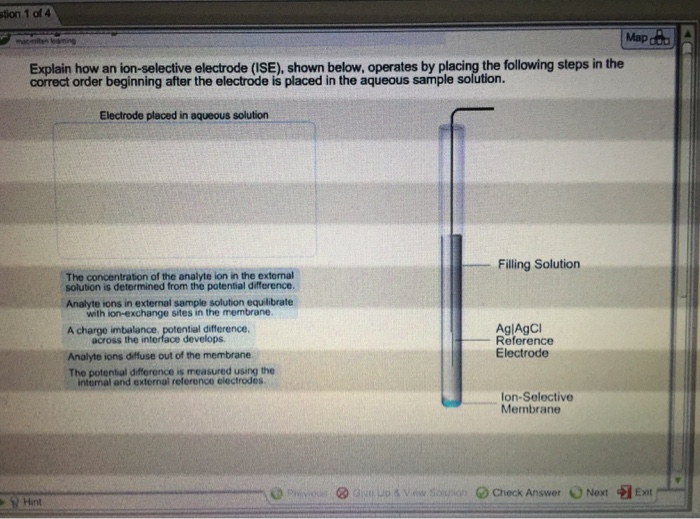 Solved Explain how an ionselective electrode (ISE), shown