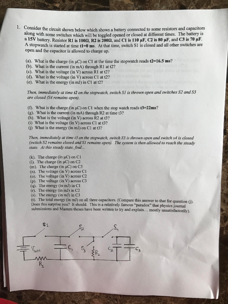Solved [PLEASE SHOW ALL WORK SO I CAN | Chegg.com