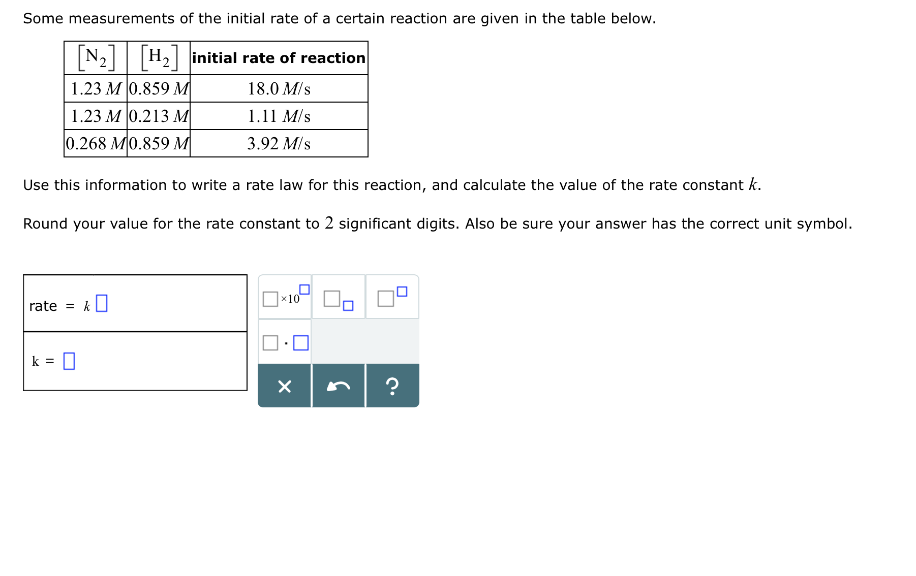 solved-some-measurements-of-the-initial-rate-of-a-certain-chegg