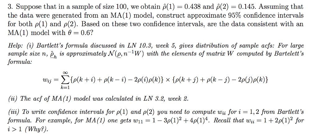 Solved Suppose that in a sample of size 100, we obtain | Chegg.com