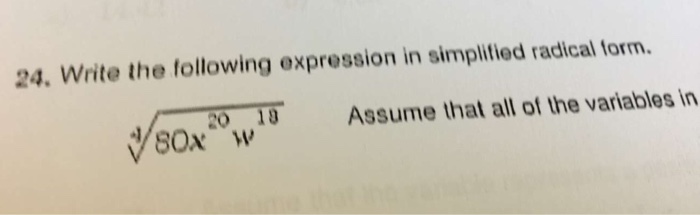 solved-write-the-following-expression-in-simplified-radical-chegg