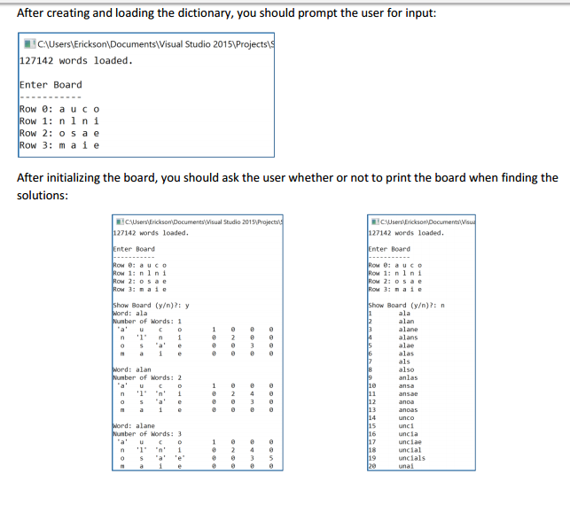 Prefix Data Structure To store the words in this | Chegg.com