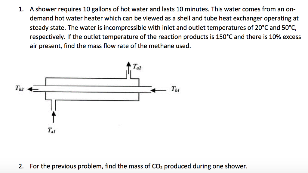 solved-a-shower-requires-10-gallons-of-hot-water-and-lasts-chegg