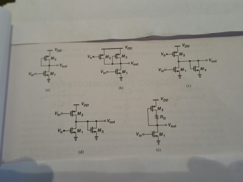 Solved Determine the noise figure of each circuit in the | Chegg.com