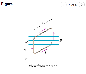 Solved Part B Constants Assume That The Loop Is Initially | Chegg.com