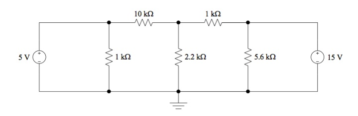 Solved Perform Theoretical branch current and node voltage | Chegg.com