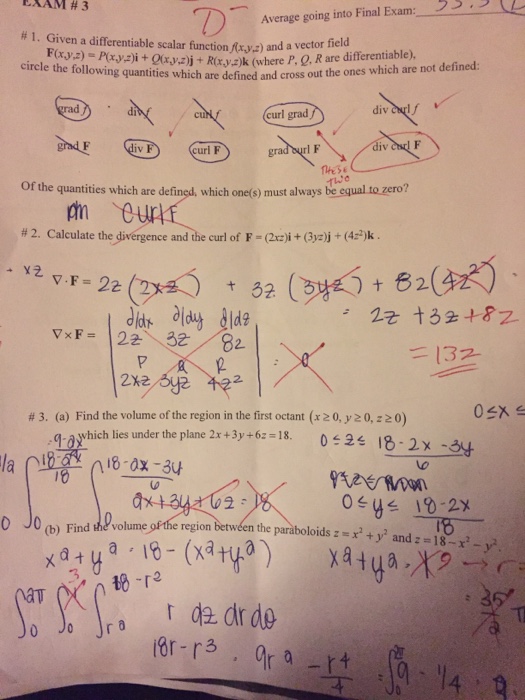 Solved Given a differentiable scalar function f(x, y, z) and | Chegg.com