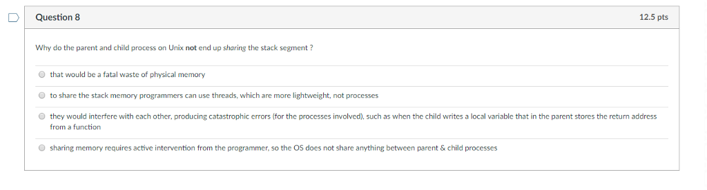 solved-why-do-the-parent-and-child-process-on-unix-not-end-chegg