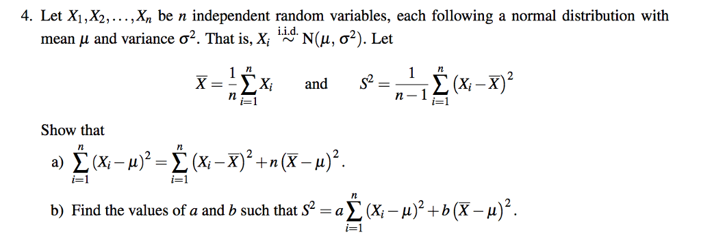 Solved Let X_1, X_2,..., X_n be n independent random | Chegg.com