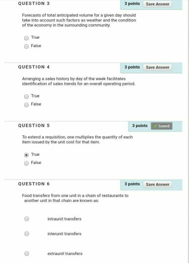Solved QUESTION 1 3 points Save Answer On the form used for | Chegg.com