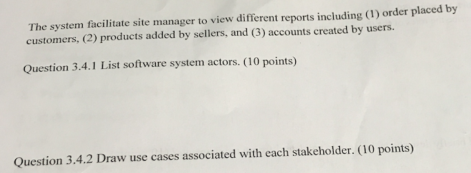 Solved 3.4 Read the problem statement carefully and answer | Chegg.com