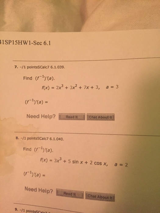 solved-7-find-f-1-a-f-x-2x-3-3x-2-7x-3-a-chegg