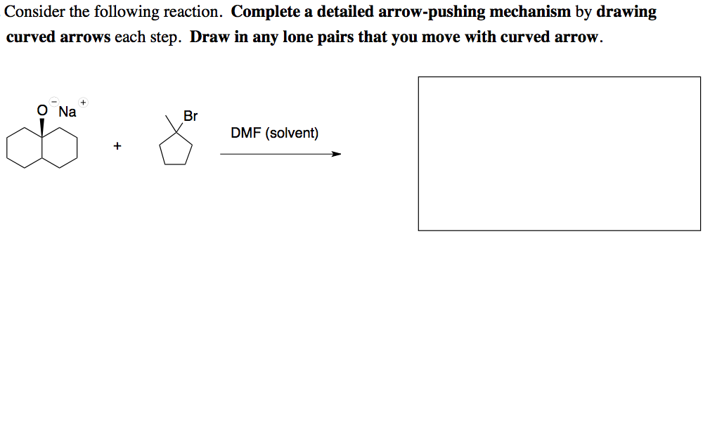 Solved Consider The Following Reaction. Complete A Detailed | Chegg.com