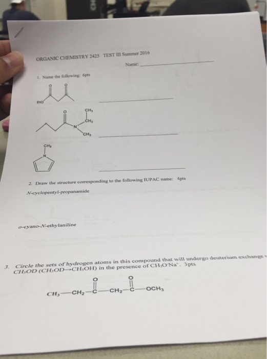 Solved Name the following: Draw the structure corresponding | Chegg.com