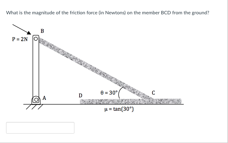 Solved What is the magnitude of the friction force (in | Chegg.com
