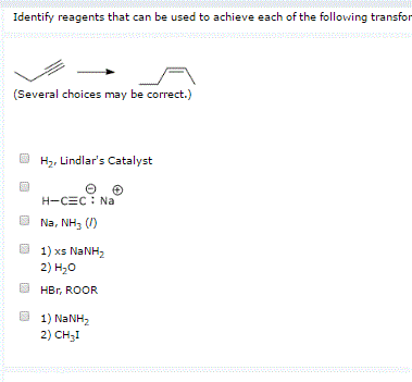 Solved Identify The Reagents To Be Used In The Following Chegg Com