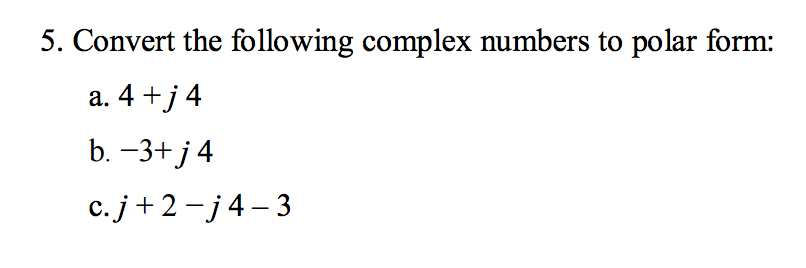 Converting on sale complex numbers