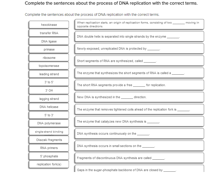 solved-complete-the-sentences-about-the-process-of-dna-chegg
