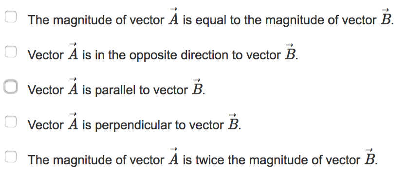 Solved The northward component of vector A is equal in | Chegg.com