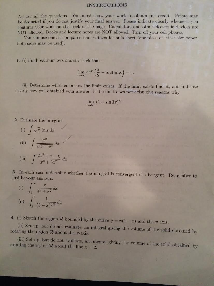 Solved Answer all the questions. You must show your work to | Chegg.com