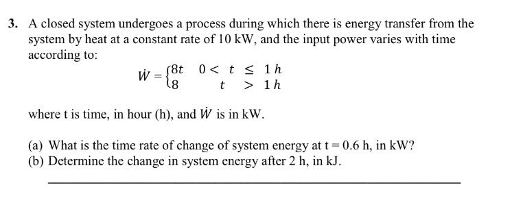 Solved A closed system undergoes a process during which Chegg