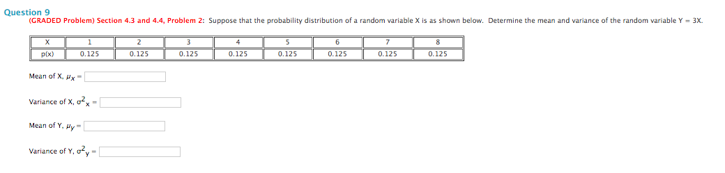 Solved Suppose that the probability distribution of a random | Chegg.com