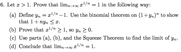 solved-6-let-x-1-prove-that-lim-n-tends-to-infinity-chegg