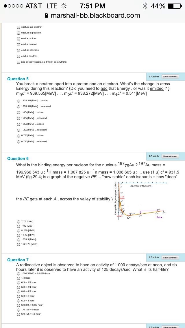 An atom of tin has 50 protons, and (typically) 70, | Chegg.com