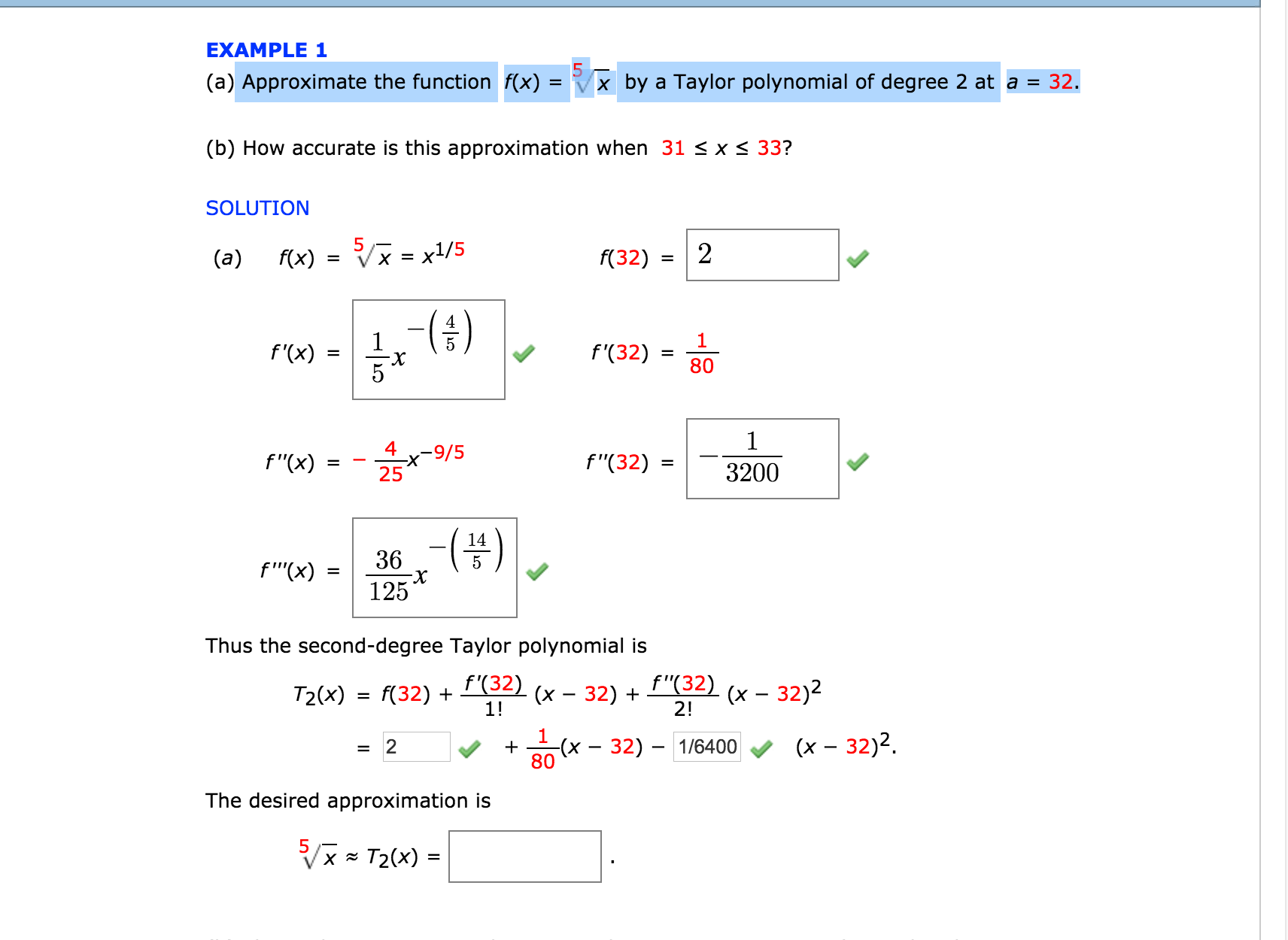 Solved Approximate the function f(x) = 5 Squareroot x by a | Chegg.com