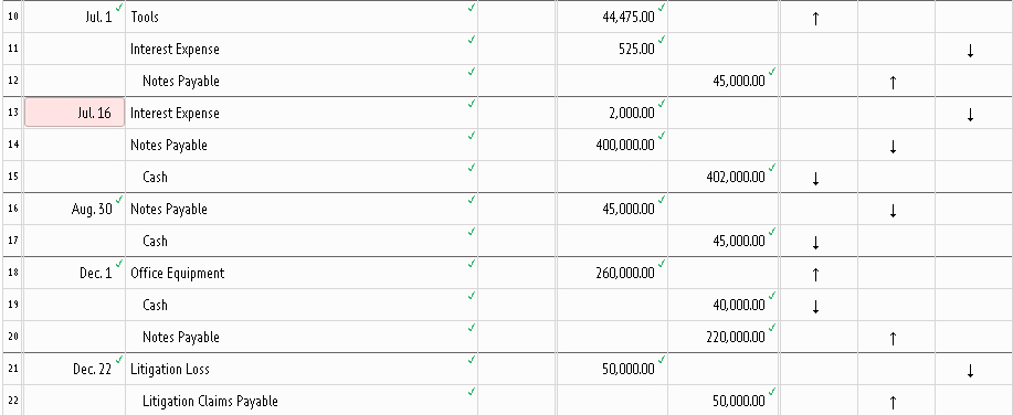 Solved The following items were selected from among the | Chegg.com