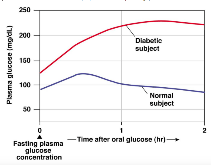 Solved Below Is An Example Of A Glucose Tolerance Test (GTT) | Chegg.com