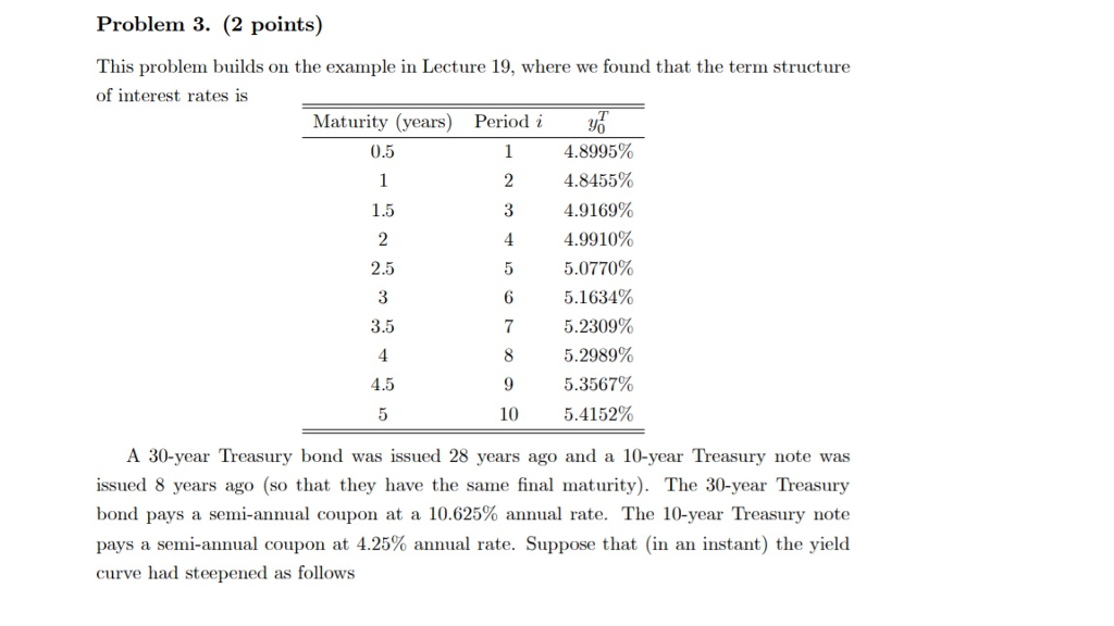 Problem 3. (2 points) This problem builds on the | Chegg.com