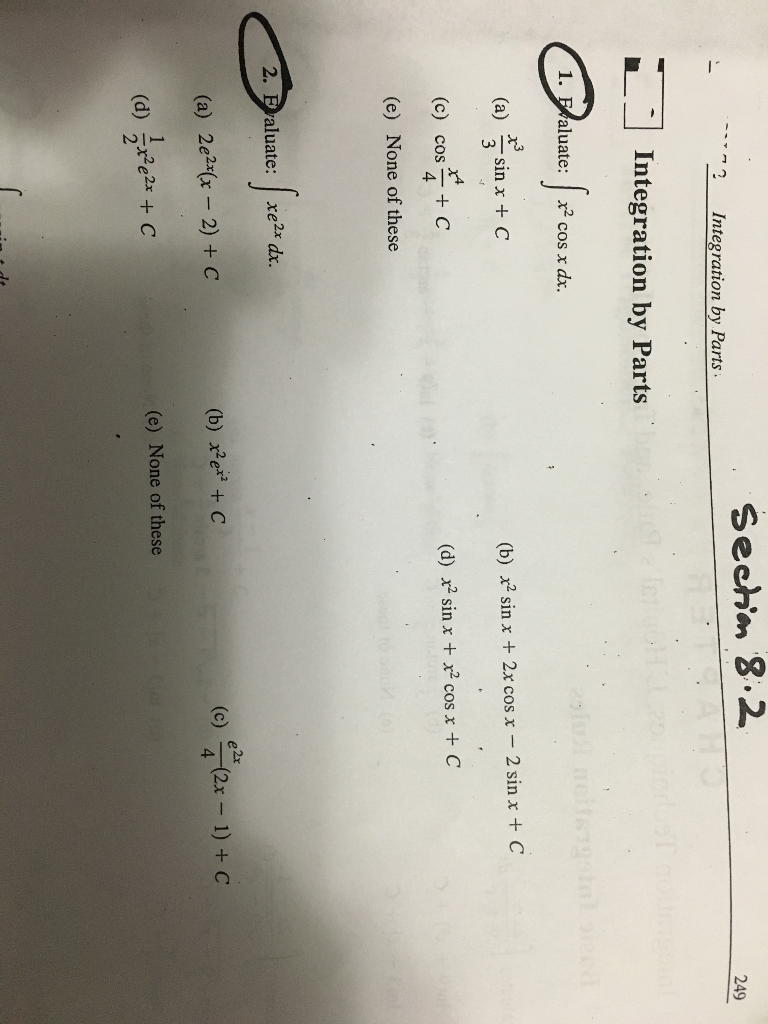 integration of dx upon 3 2 sin x cos x