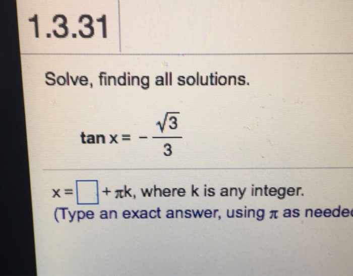 solved-solve-finding-all-solutions-tan-x-squareroot-chegg