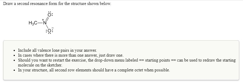 Solved Draw A Second Resonance Form For The Structure Shown Chegg solved-draw-a-second-resonance-form-for-the-structure-shown-chegg