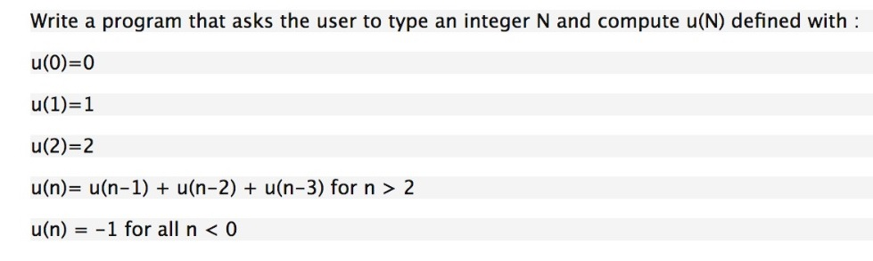 Solved Write a program that asks the user to type an integer | Chegg.com