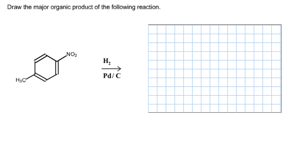 Solved Draw the major organic product of the following Chegg com