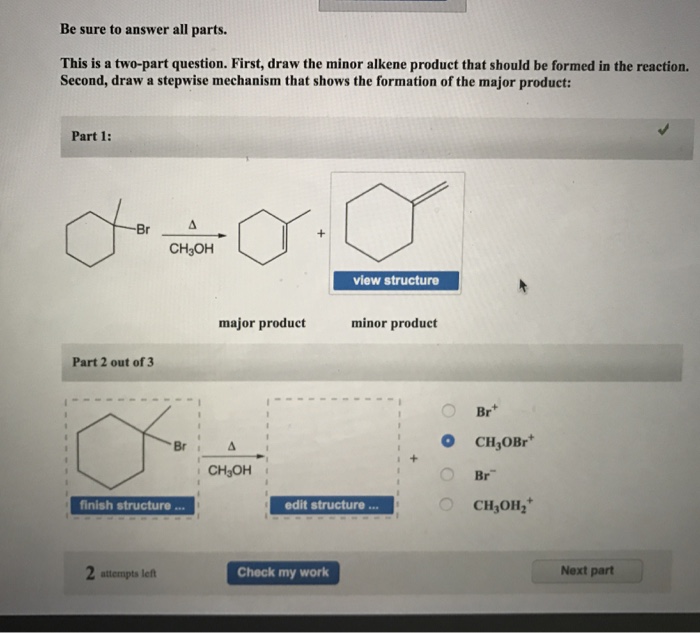 Solved This is a twopart question. First, draw the minor