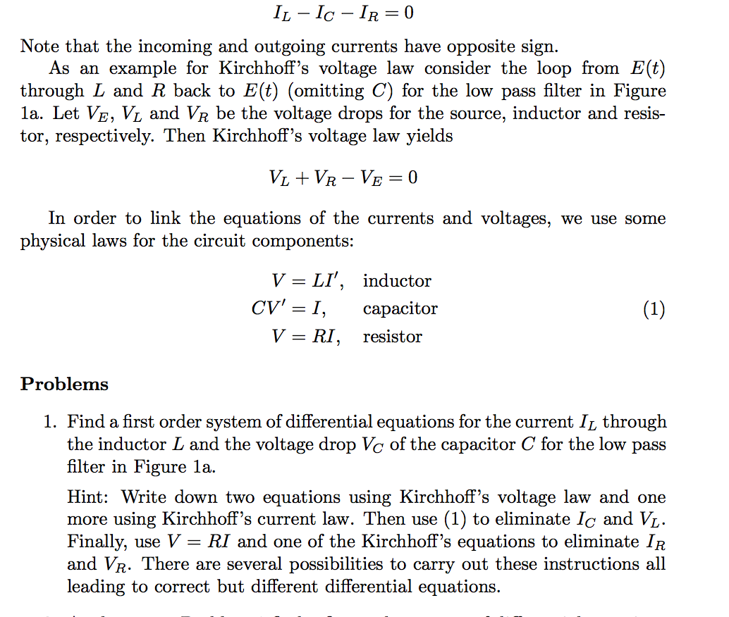 Solved Kirchhoff's current law (KCL) through a junction is | Chegg.com