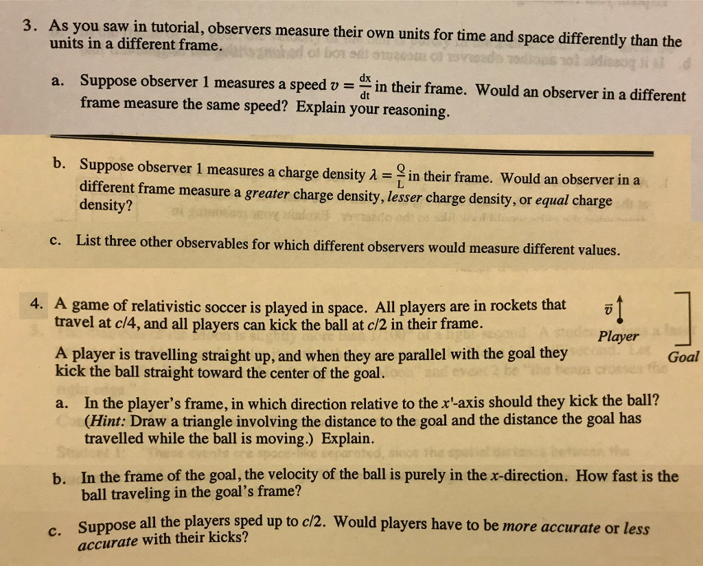 Solved As you saw in tutorial, observers measure their own | Chegg.com