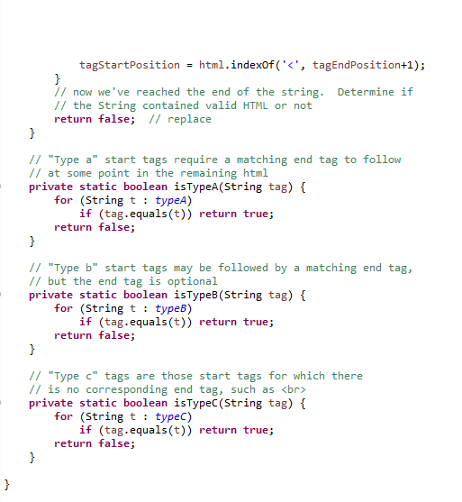 Solved HTML is not valid if start tags and end tags are