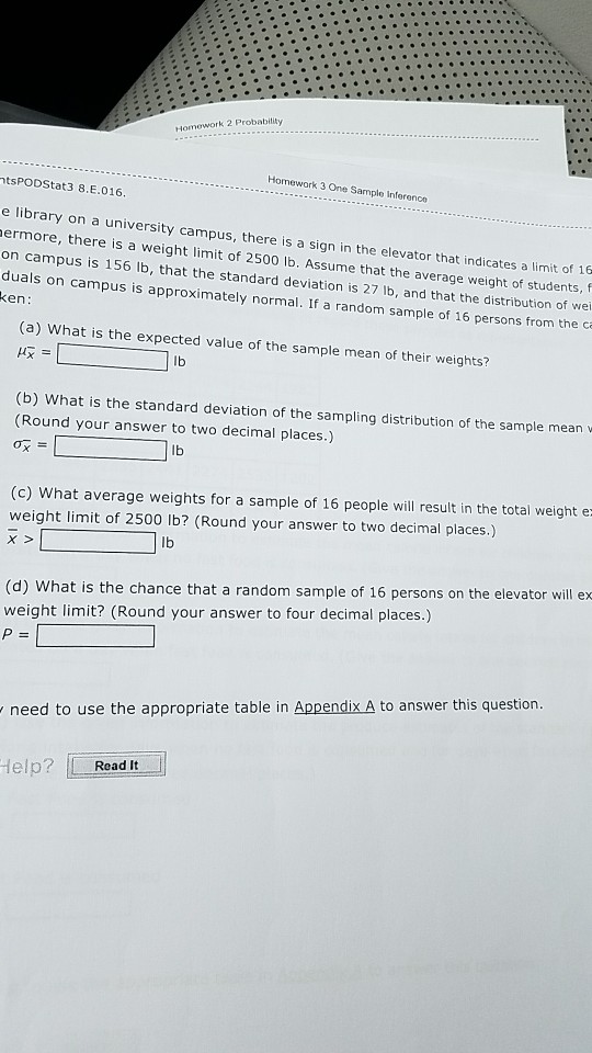 help with probability homework